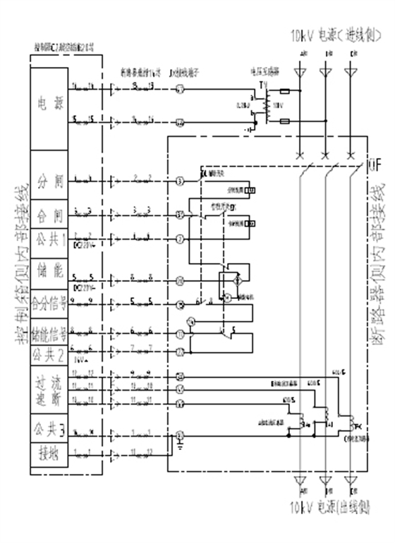 分界智能控制部分线路图